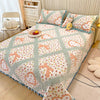 Autumn and winter new thickened milk fleece bed cover
