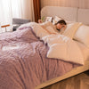 🔥Winter Hot Sale--Thickened Super Soft Insulation Hibiscus Winter Quilt 🔥