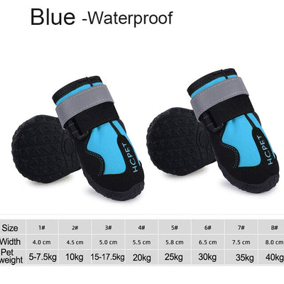 Winter Anti-slip Snow Dog Boots